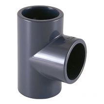 Tee a 90o in pvc ø 75 da incollare da Cepex