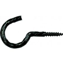 Crochet à vis 11R – 60 x 5,0 mm – Fer – Par 100 – Gond de fixation