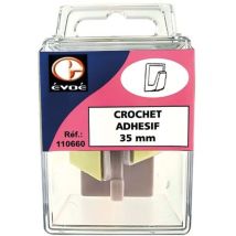 Crochets Adhésifs Carrés - Evoe