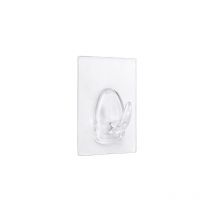 Inofix - 1290 0 PATÈRE adhérent réutilisable 60 X 47 TRANSPARENT 1290-0-