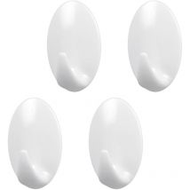 Metaltex - Hafthaken Eiform klein 4er