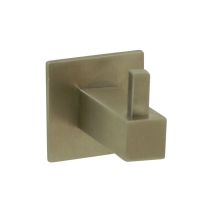 Crochet carré inox – Patère moderne – CADAP – 37 mm x 44 mm x 65 mm – Fixation facile