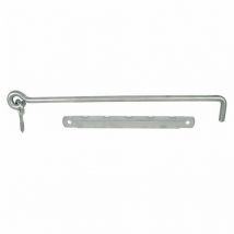 Crochet et crémaillère à poignée inox Afbat