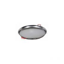 Poêle à paella valencienne de 65 cm. Poli pour 22 personnes
