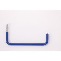 Crochet jumbo tube ø 20mm - Prof. 450mm gainé - B007G - Ce produit de marque est neuf. - Mottez