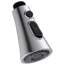 Tête de pulvérisation pour robinet d'évier 3 fonctions G1/2, buse de pulvérisation extractible pour robinet de cuisine, tête de pulvérisation de