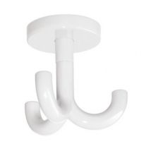 Crochet plafond Hewi 3 branches - Blanc pur - 477.80.050