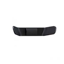 Pellet - Crochet porte-peignoir double - alur - Fabrication Française - Dimensions: 136 x36 mm - Coloris: noir mat