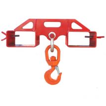 Soltec Srl - Crochet pour chariot élévateur capacité 5 tonnes, accessoire pour fourches fenwick