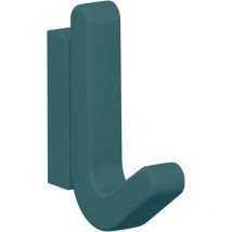 Crochet simple Ser.477 mat,élastique Plastique (tpu) 55 bleu aqua H.68mm Hewi