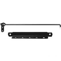 Crochet sur platine + crémaillère Longueur (mm) : 300