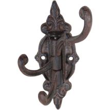 Esschert Design - Crochet de porte pivotant 3 crochets