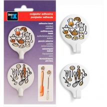 Inofix - crochet ADHX2 rond deco cuisine 53X42X17 2170-5-