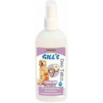 Gill's - Profumo deodorante per cani e gatti al talco, deodorante spray per il pelo degli animali, 150ml - Croci