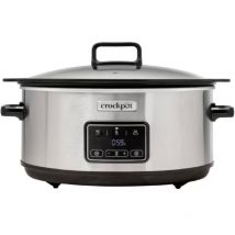 Crockpot Olla digital de cocción lenta digital Sizzle & Stew 6.5 L CSC112X