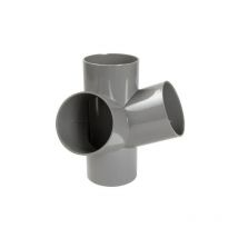 Nicoll - Croix d'angle pvc 67 degré 30 Femelle/Femelle, 32