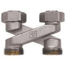 Croix de cœur M22x1.5 – Raccord de robinetterie – Filetage entrée, Matières, Fixation raccord – HERZ