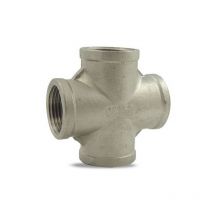 Croix f/f/f/f en inox 316 3/4''