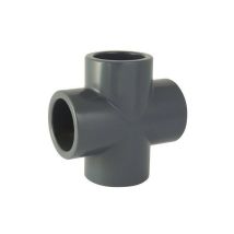 Raccord Femelle 4 Voies en pvc-u pour Systèmes Hydrauliques 50mm