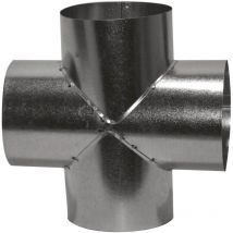 Croix « x » pour raccordement sur conduits flexibles dac 125 mm - Joncoux