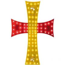 Croix lumineuse Espagne 24V 81 Leds