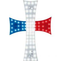 Croix lumineuse France 24V 81 Leds