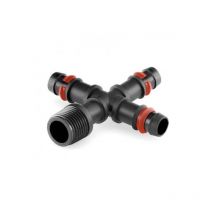 Croix mâle de sécurité - 1/2-20-20-20