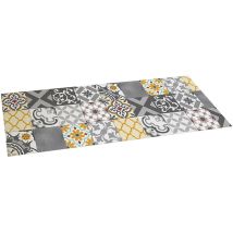 Stor Planet - alfombra vinilica croma patch gris-ambar 50x140cm