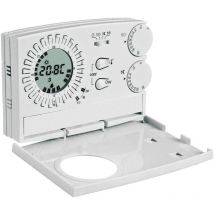 Cronotermostato analogico digitale settimanale Perry Electric da parete serie easy 1cr cr209/s