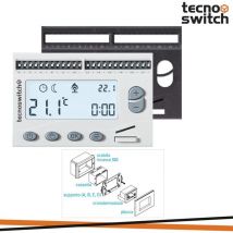 Cronotermostato da Incasso Digitale Giornaliero Tecnoswitch