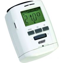VE740700 thermopro - Valvola Termostatica per Termosifoni, Cronotermostato per Radiatori con Programmazione Settimanale, Alimentazione a Batteria,