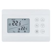 Cronotermostato settimanale Silver CR – 411-360905 – Controllo temperatura preciso – LCD retroilluminato – 118x30x85 mm – IMIT