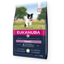 Eukanuba - Chiot & Junior Adulte Nourriture sèche Pour Petite et Moyenne Race Agneau&Riz 2,5kg (8710255168746)