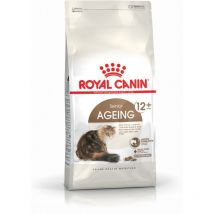 Senior ageing 12+ 400 g Aliment Complet pour Chats Seniors de 12 Ans et Plus Peut contribuer à Soutenir la Fonction urinaire (3182550786201) - Royal