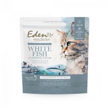 Croquettes pour chat Eden Poisson blanc au caviar de hareng - 1,5 kg