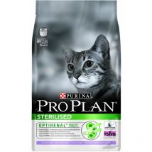 Pro Plan - Croquettes optirenal Chat Stérilisé Dinde : 10 kg