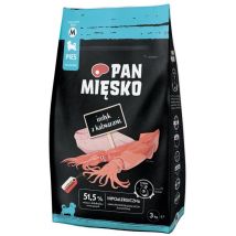 Croquettes Mr. Meat Pour Chiot, Saveur Dinde Et Calamar, Moyennement Croustillantes, 3 Kg