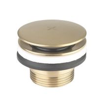 Crosswater - Mpro Bonde Clic Clac Pour Lavabo - Avec Connexion Filetage 1/4 - Laiton