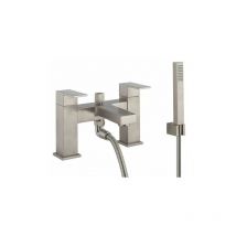 Crosswater - Verge Bath Shower Mixer Tap With Kit - Stainless Steel - VR422DV - Stainless-Steel