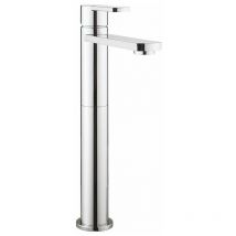 Crosswater - Wisp Monobloc Tall Basin Mixer Tap without Pop Up Waste - Chrome - WP112DNC - Chrome