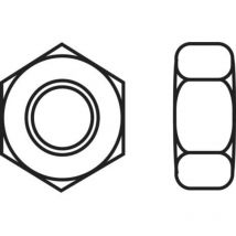 Écrous Hexagonaux Toolcraft 888121 Din 934 M6 10 Pc(S)