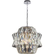 CROWN CHROME Kronleuchter 12xE14