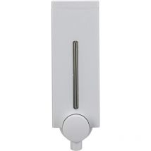 Croydex Soap Dispenser Wall Mounted Liquid Bathroom Hand Soap Shower Gel, 450ml