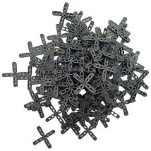 Crucetas 5mm.para ceramica b/200 , Crucetas de 5 mm (Bolsa de 200 unidades.)- Tamaño: 5 mm Cruceta para revestimientos en cruz Ideal para trabajos de