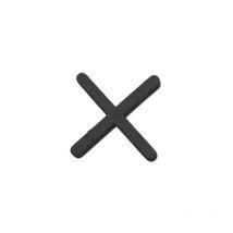 Crucetas plastico 3mm. bolsa 300 , Crucetas 3 mm 2103 (Bolsa 300 unidades Tamaño: 3 mm Crucetas y alicatados en t. - JAR