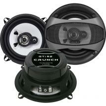 Crunch GTI-52 Haut-parleur coaxial 2 voies à encastrer 150 W Contenu: 1 paire(s) S485311