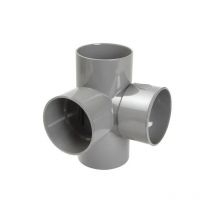 Nicoll - Cruz de ángulo 87° 30 Hembra/hembra - 40