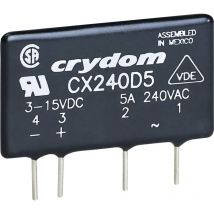 Crydom - Halbleiterrelais CX380D5 5 a Schaltspannung (max.): 530 v/ac Nullspannungsschaltend 1 St.