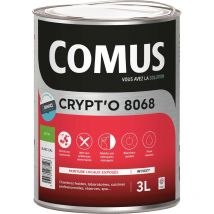 Crypt'o 8068 3L - Peinture de finition pour locaux exposés en phase aqueuse Comus