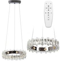 Crystal led-deckenleuchte APP1041-CP + fernbedienung